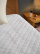 Natural Cotton Quilted Mattress Protector
