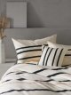 Linear Organic Cotton Duvet Cover Set