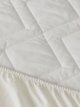 Wool Quilted Mattress Topper Top