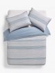 Variegated Stripe Duvet Cover Set